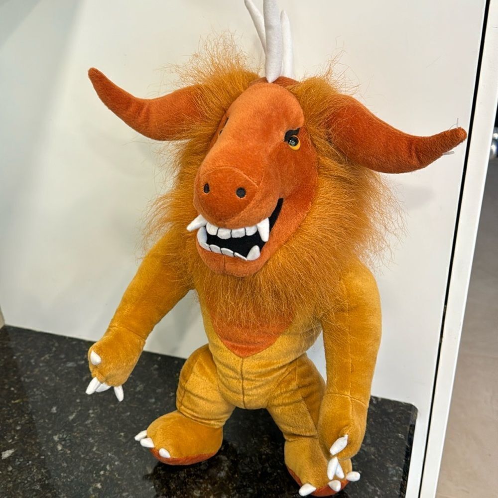 BEHEMOTH Toy Factory 18" Plush Hairy  Minotaur Creature Greek Gods Monster 2012